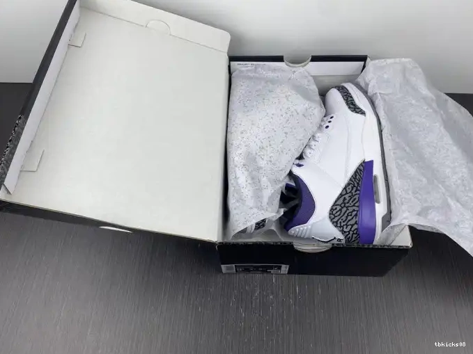 Cheap TBkick 3 'Dark Jordan Retro Iris' CT8532-105 Air 0608